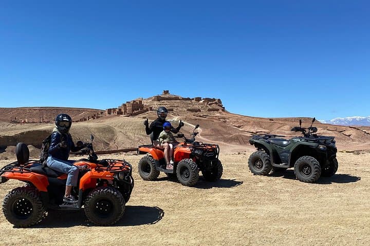 Quad Adventure to Ait Ben Haddou Kasbah — 1-Hour Desert Ride from Ouarzazate photo 3