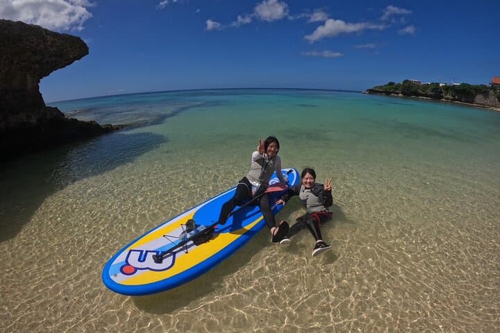 Okinawa West Coast 3-Hour Paddle-boarding: SUP Tour from Sobe Beach photo 2