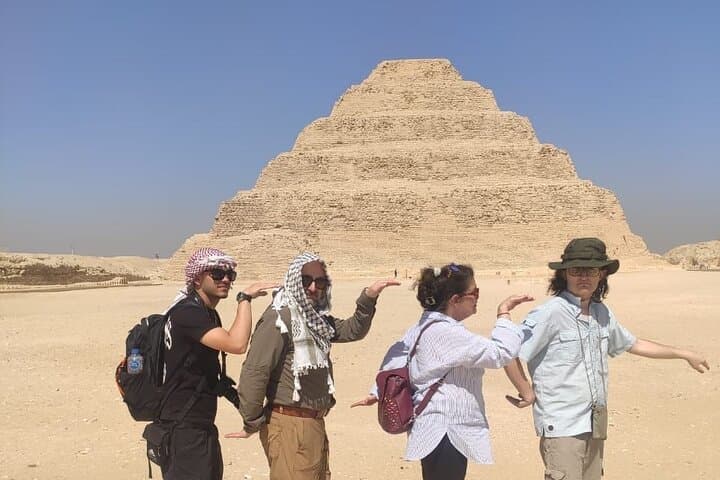 Full-Day Giza, Saqqara & Dahshur Pyramids with Nile Felucca Ride (Private) photo 2