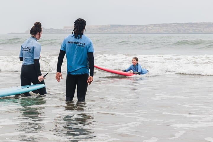Essaouira Semi-Private Surf Lesson — 2-Person Coaching on Morocco’s Wind‑Swept Beach