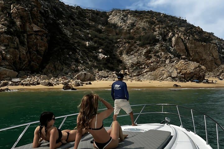 Cabo Luxury Yacht Charter: Private 45ft Yacht, Snorkeling at Pelican Rock & El Arco photo 5