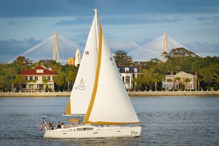 Private BYOB Afternoon Sail on 50ft Yacht Fate in Charleston Harbor photo 1