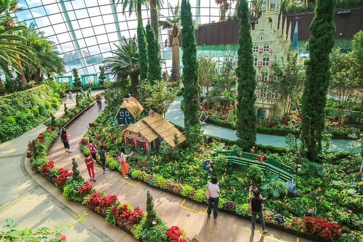 inside-singapores-cloud-forest-and-flower-dome-gardens-by-the-bay-pass photo 2