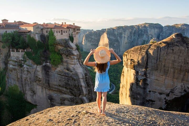Meteora Day Trip from Athens: Monasteries, Hermit Caves & Local Lunch