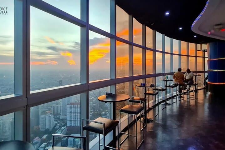 Bangkok Skyline Dinner at Baiyoke Sky Hotel Crystal Grill Buffet & Observation Deck
