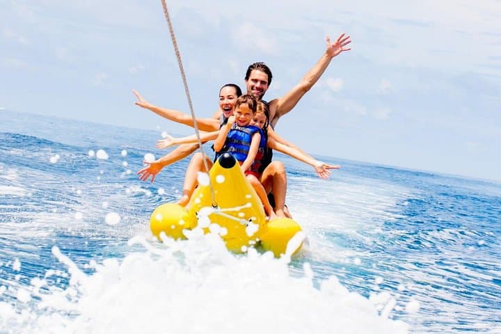 Banana Boat Thrills at St. George's Bay: 10-Minute High-Speed Ride in St. Julian's photo 3