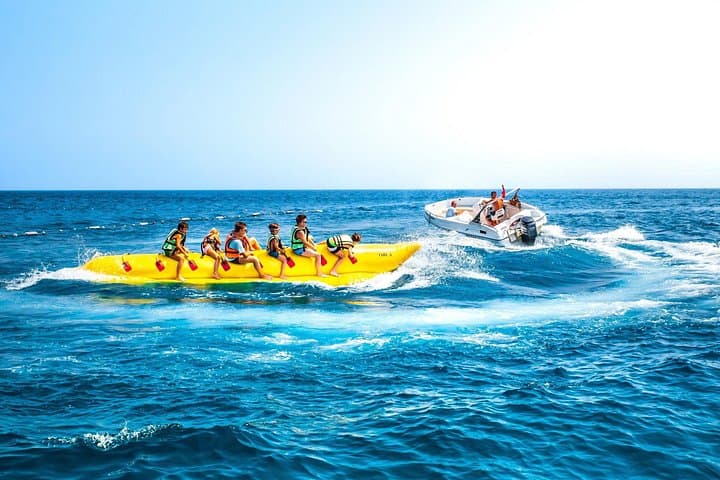 Banana Boat Thrills at St. George's Bay: 10-Minute High-Speed Ride in St. Julian's photo 4