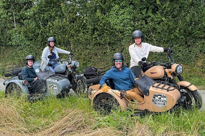 Relive History on Normandy's All American Sidecar Tour