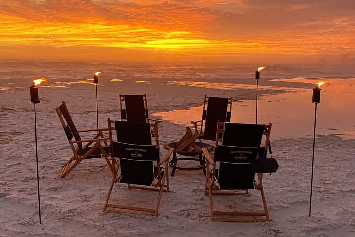 Private Beach Bonfires in Panama City Beach — Sunset Fire Pit Rentals & Group Events photo 2