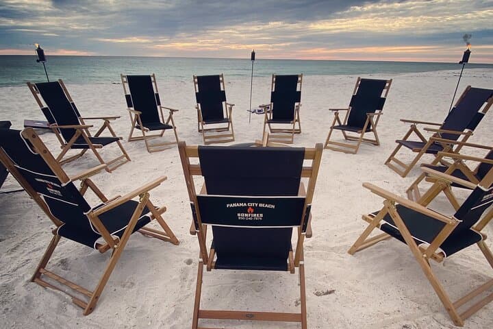 Private Beach Bonfires in Panama City Beach — Sunset Fire Pit Rentals & Group Events photo 6