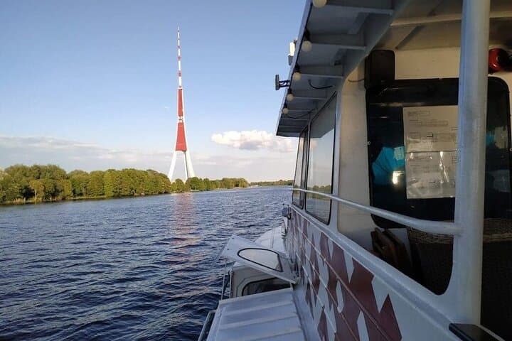 Riga Daugava River Cruise: 1-Hour Sightseeing Boat with Bar & WiFi photo 2