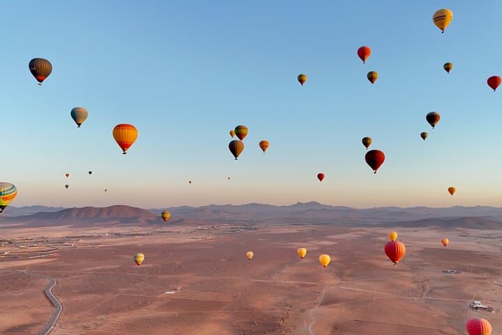 Rooftop Sunrise Breakfast with Panoramic Hot Air Balloon Views in Marrakech photo 2