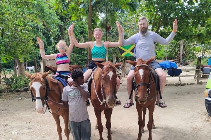 Montego Bay Horseback Riding and Swim Experience | Beach Horse Ride in Jamaica