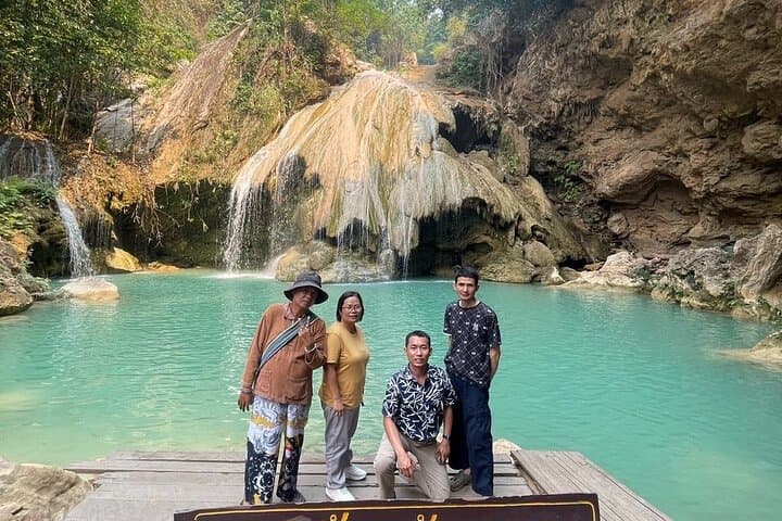 Hidden Lamphun: Private Day Tour to Kruba Srivichai’s Skywalk and Unseen Waterfalls