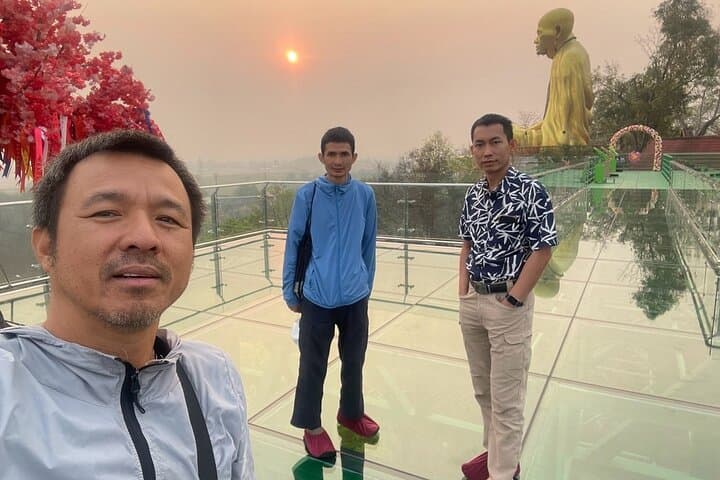 Hidden Lamphun: Private Day Tour to Kruba Srivichai’s Skywalk and Unseen Waterfalls photo 3