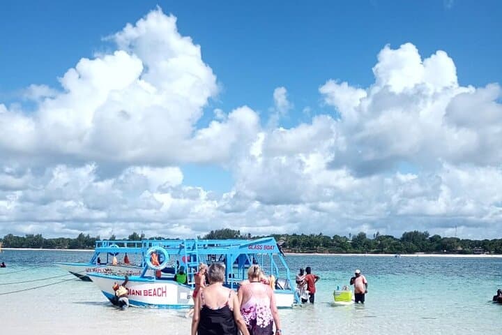 Diani Beach Glass-Bottom Boat Ride & Sandbank Experience photo 5