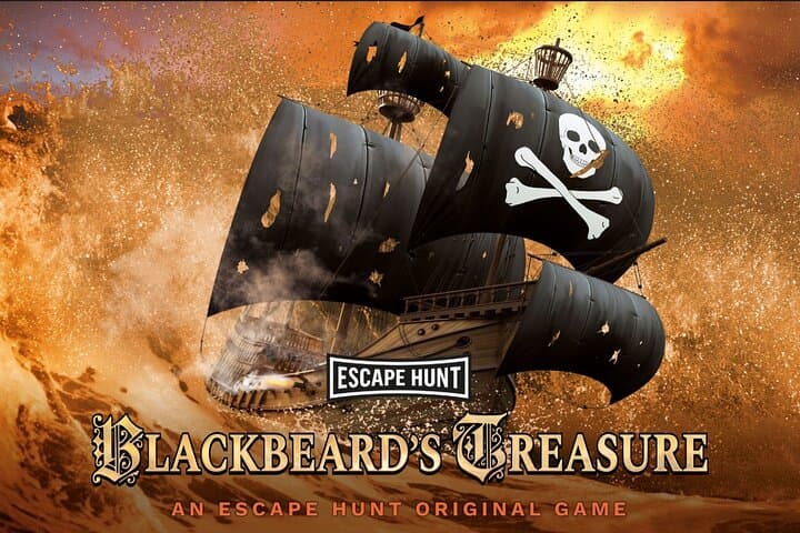 Blackbeard's Treasure: Escape Hunt Adventure in Brisbane