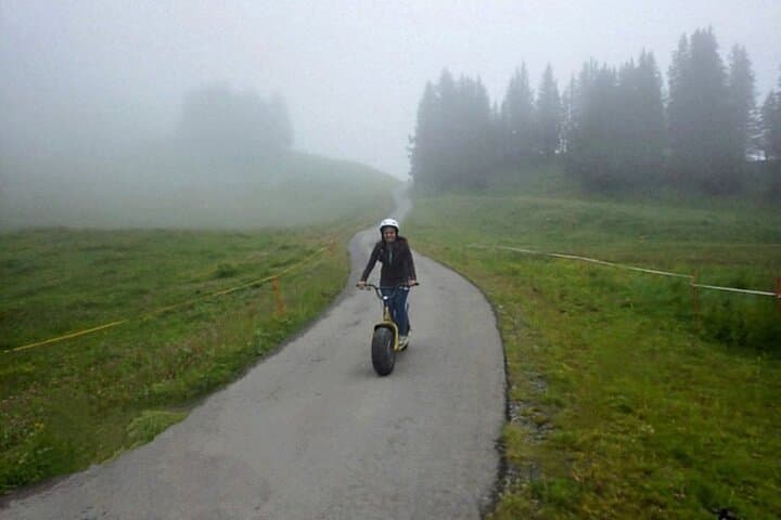 Hasliberg Monster Trotti Scooter Ride — Private Downhill from Rabbit Mountain photo 6