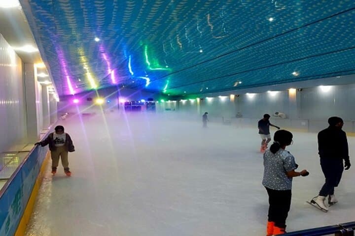 Glide on Ice in Tropical Yogyakarta — Sleman City Hall Ice Rink Experience photo 1