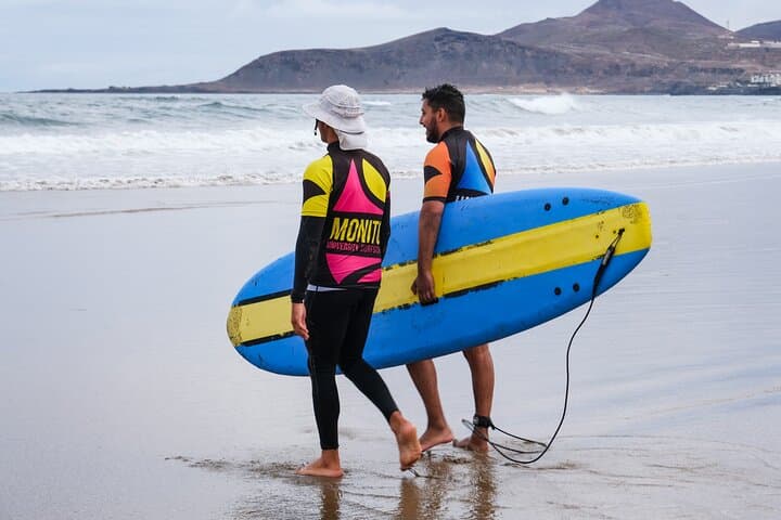 Private Surf Lessons at Playa de las Canteras — 2-Hour Coaching in Las Palmas