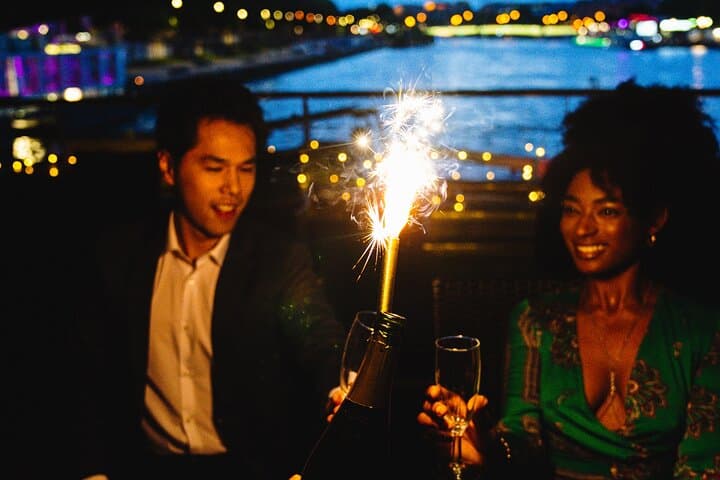 Seine River Rooftop Boat Cruise Aperitif — Paris Evening Cruise with Drinks & Platter photo 2