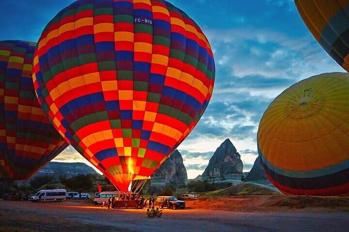 Cappadocia Hot Air Balloon Flight Over Göreme: Sunrise Ride with Pickup and Champagne photo 3
