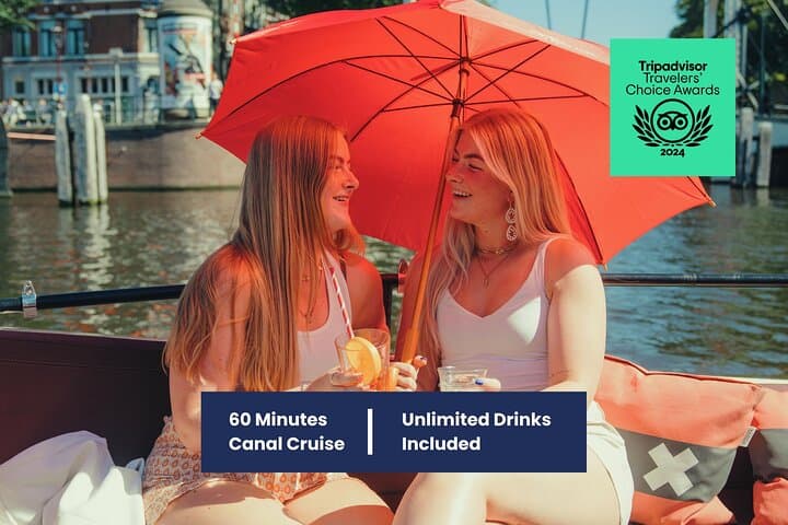 Open-Boat Amsterdam Canal Cruise — 60-Min Guided Tour with Local Hosts