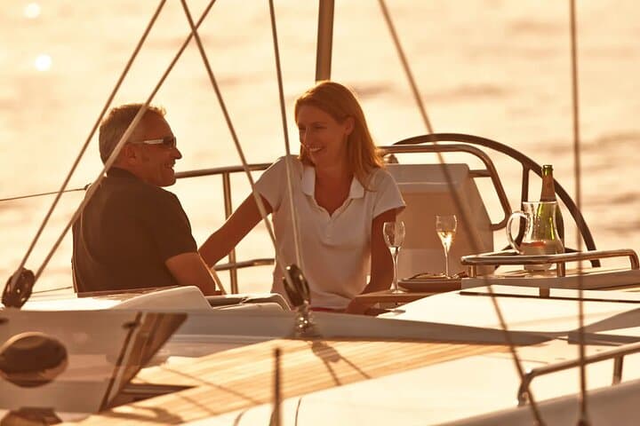 Sunset Luxury Sailboat Cruise from Port Olímpic — Barcelona Skyline by Sea photo 5
