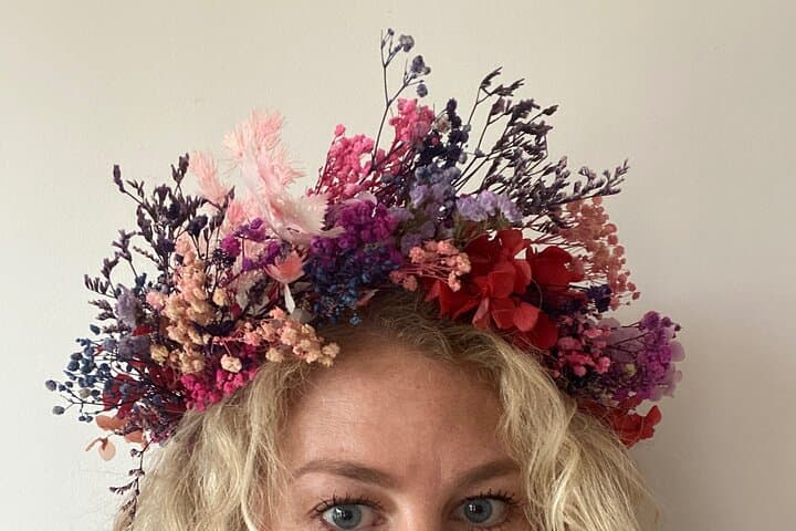 Flower Crown and Fizz Workshop in London — Make Your Own Festival Headpiece photo 5