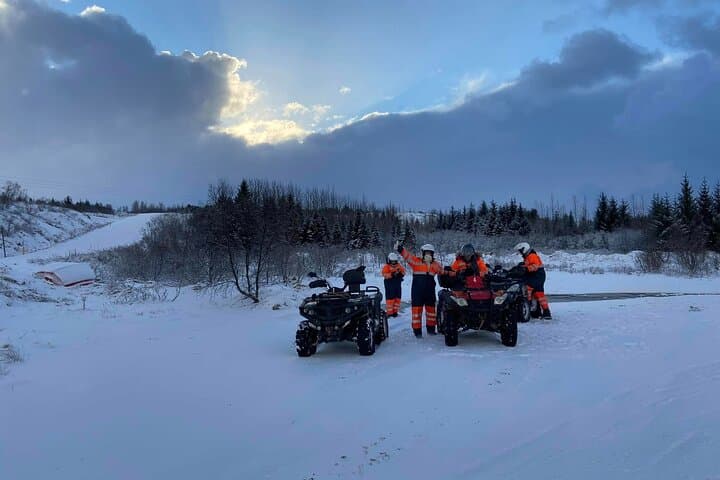 Twilight ATV ATV Ride from Reykjavik: Sunset Quad Tour in the Outskirts photo 2