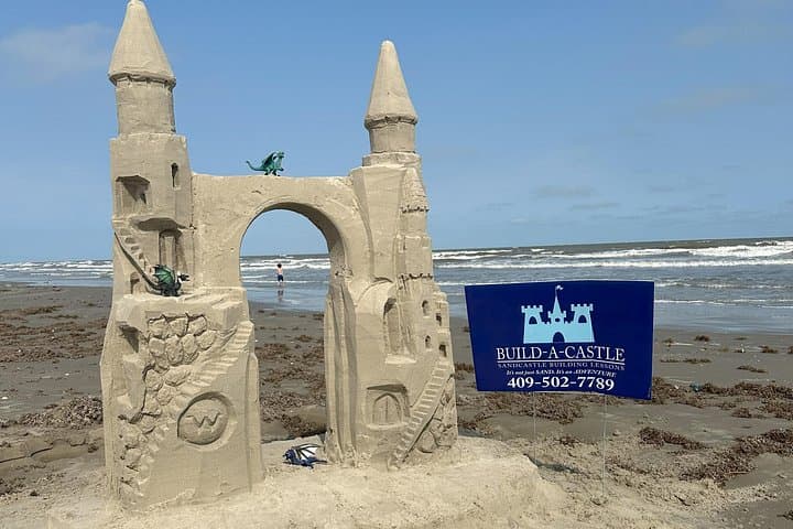 Galveston Sandcastle Lessons: Build 6‑Foot Castles on Seawall Beach photo 1