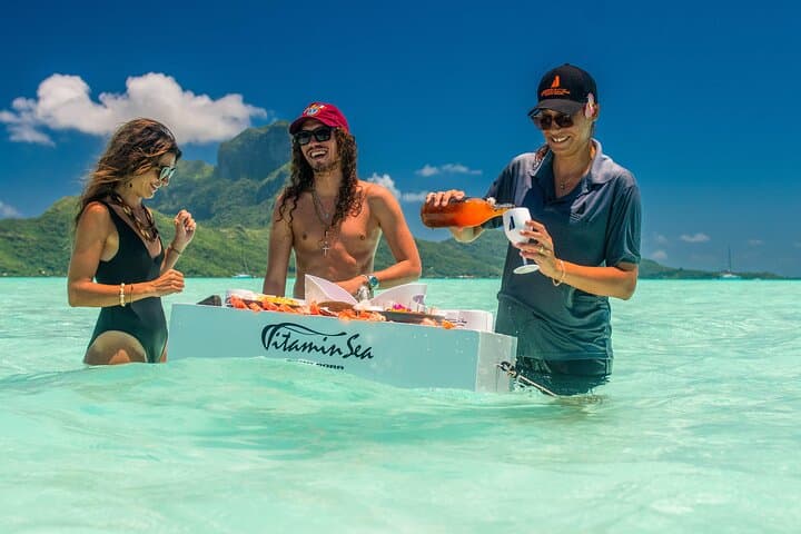 Half-Day Luxury Private Catamaran in Bora Bora — Sailing, Snorkeling & Floating Bar photo 6