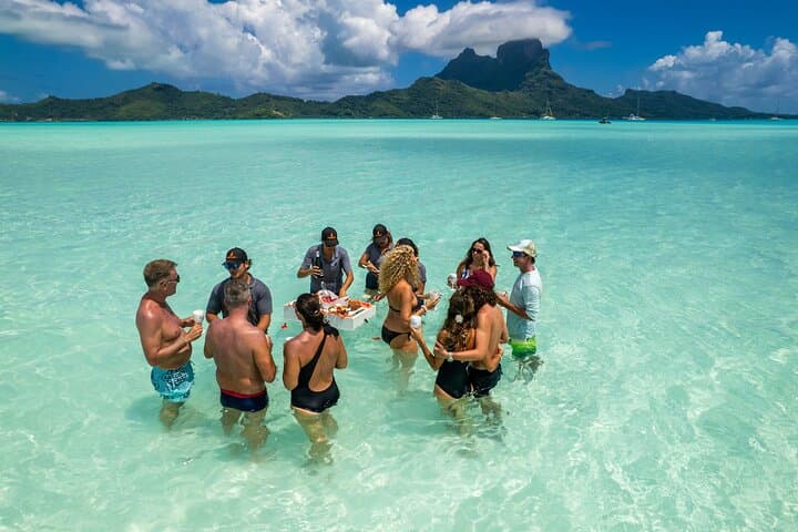 Luxury Catamaran Bora Bora: Lagoon Sailing, Snorkeling & Floating Bar Experience photo 2
