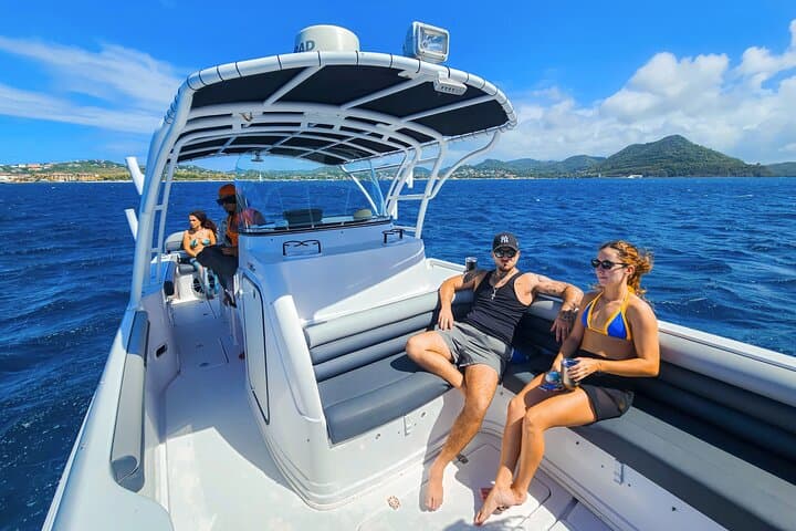 Timeless Private Luxury Speedboat Charter — St. Lucia Coastal Day Cruise photo 4