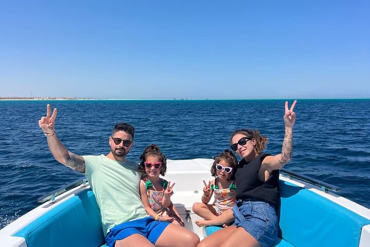 Hurghada Speed Boat to Dolphin House & White Island — 4‑Hour Snorkel Adventure photo 3