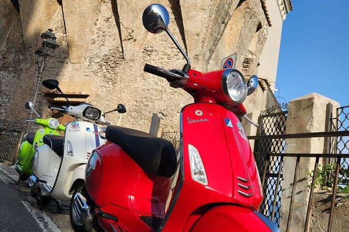 Vespa Along the Amalfi: Vietri, Cetara & Badia Evening Tour