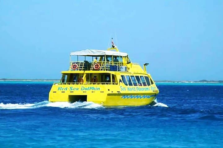 Hurghada Semi-Submarine & Snorkel Day Trip to Hula Hula Island with Lunch