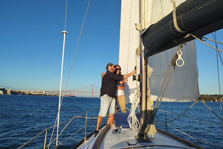 Private Sunset Sailing on the Tagus: Romantic Lisbon Boat Tour for Two photo 6