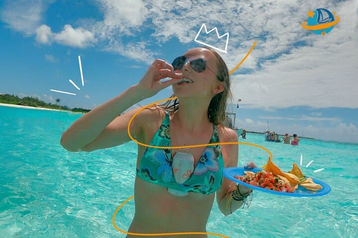 Private Catamaran Charter to El Cielo & Money Bar — Cozumel Snorkel and Beach Break photo 3