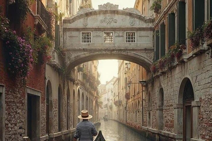Gondola beneath the Bridge of Sighs: 30-Minute Romantic Ride in Venice photo 2