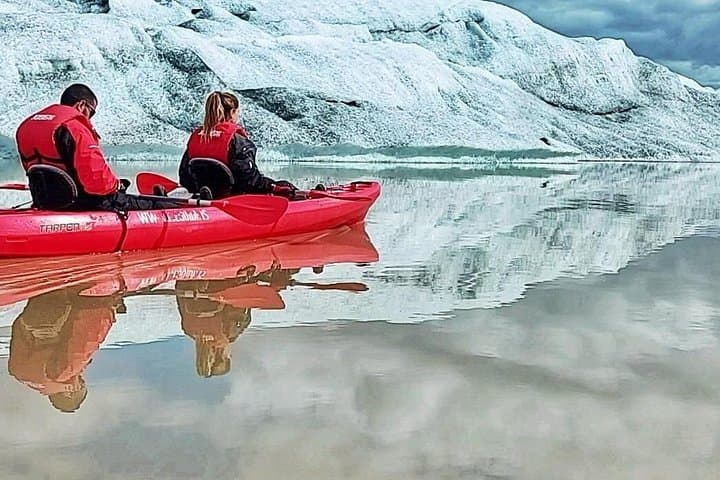 Heinaberg Lagoon Glacier Kayak Adventure in Vatnajökull National Park