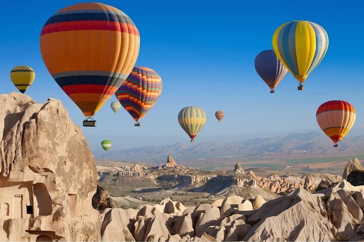 Cappadocia 2-Day Tour from Antalya: Hot-Air Balloons, Underground Cities & Sunset Valleys