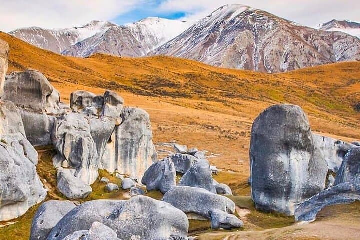 Arthur's Pass Day Trip from Christchurch: Castle Hill, Devil’s Punchbowl & Cave Stream photo 2
