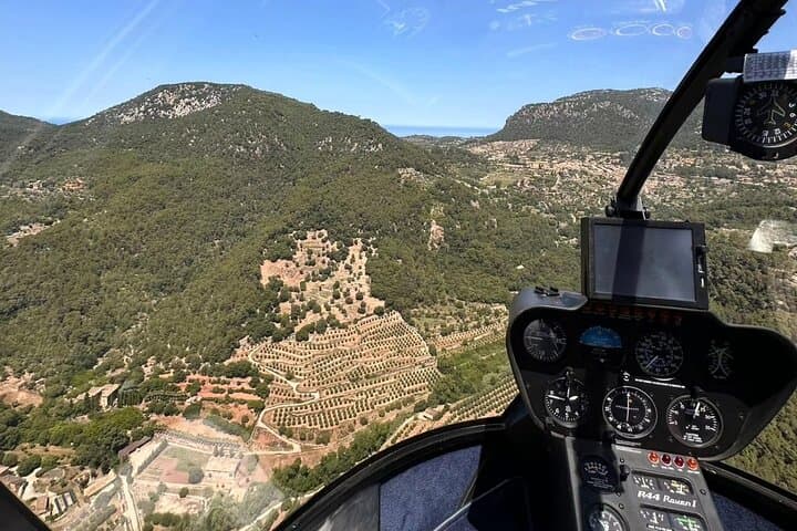 Mallorca Private Helicopter Tour Over Serra de Tramuntana — 42-Minute Scenic Flight photo 2