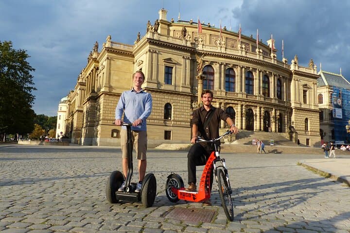 4-Hour Prague E-Scooter & Segway Tour: Letná, Petřín and Prague Castle