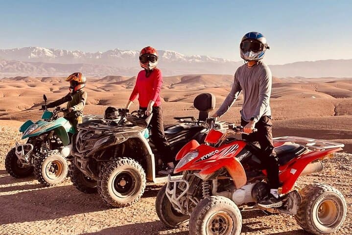 Agafay Desert Day Trip: Quad Biking, Camel Ride & Berber Dinner from Marrakech photo 2