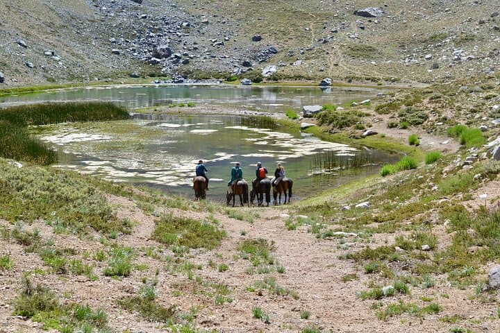 Black Lagoon Horseback Ride from Santiago: Laguna Negra & El Yeso Day Trip photo 1