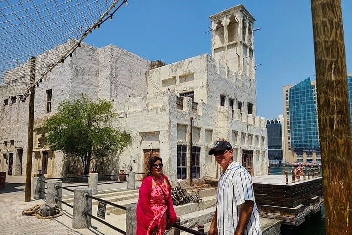 Private Old Dubai Heritage Tour: Abra Ride, Souks & Blue Mosque Experience photo 2