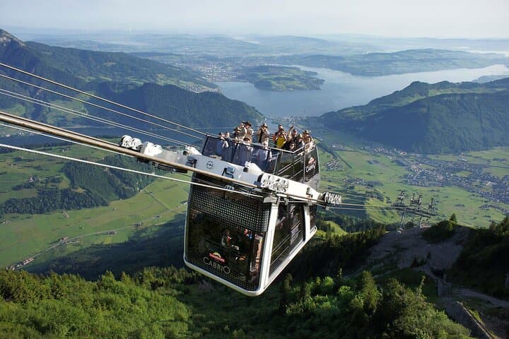 Three Swiss Mountain Peaks in One Day: Cable Cars, Funiculars & Lake Lucerne Cruise photo 4