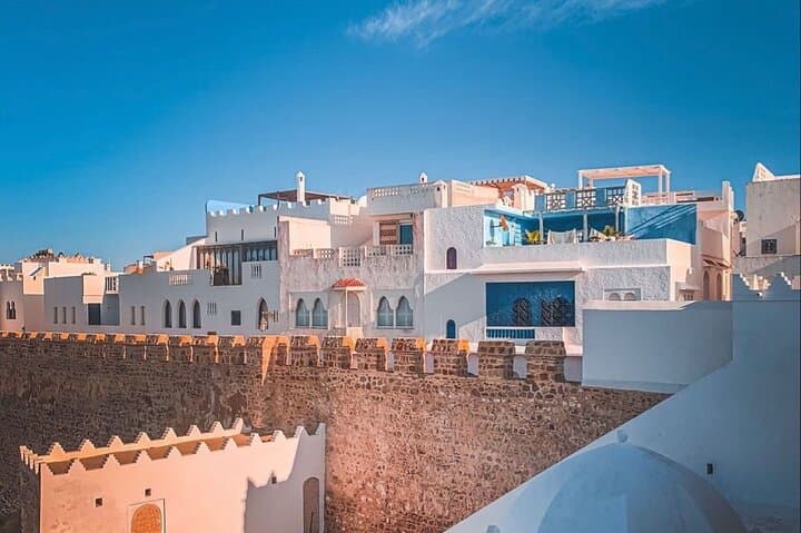 Full-Day Tangier to Asilah Coastal Tour: Cap Spartel, Hercules Caves & Camel Ride